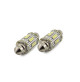 2.5 Watts - 6-12 Volts - C5W - Festoon Led Bulb - SV8.5 - White - D15*42mm - C10W-32L-W - AZLED